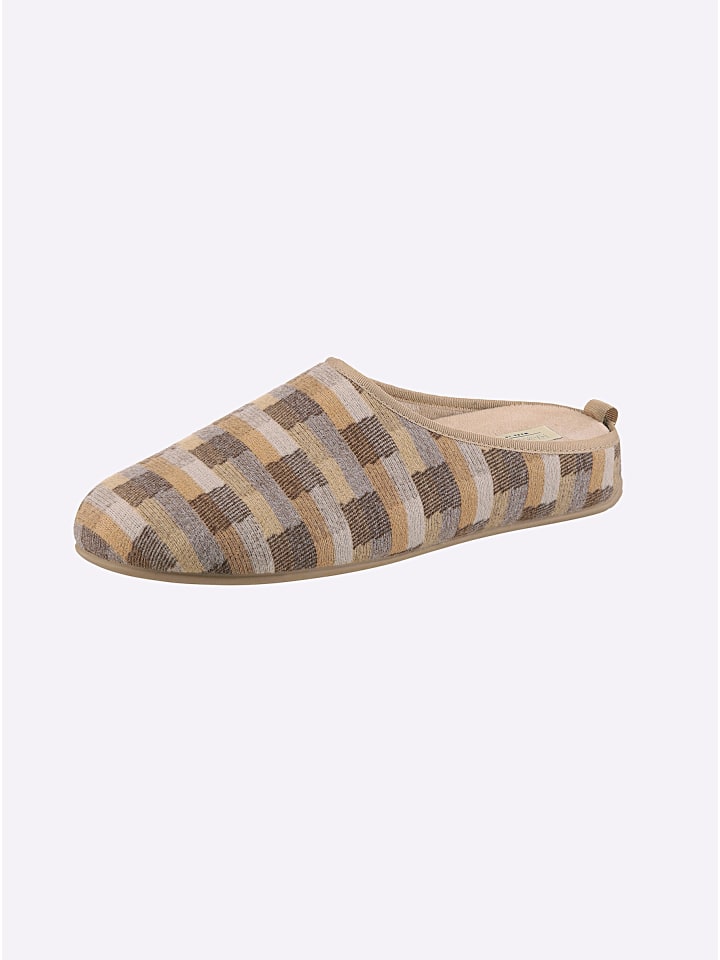 

WITT WEIDEN Тапочки в клетку "верблюжий"