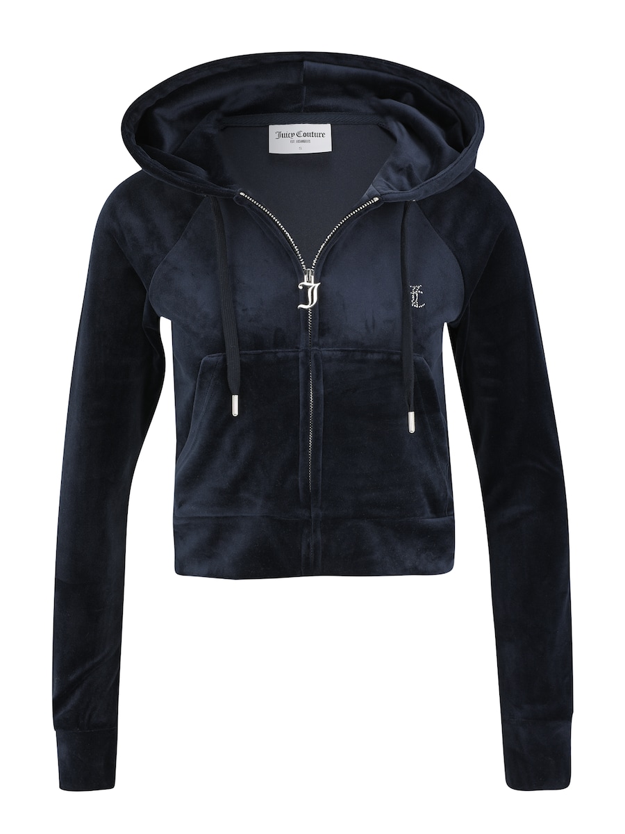 

Толстовка с капюшоном на молнии Juicy Couture Petite MADISON, темно-синий