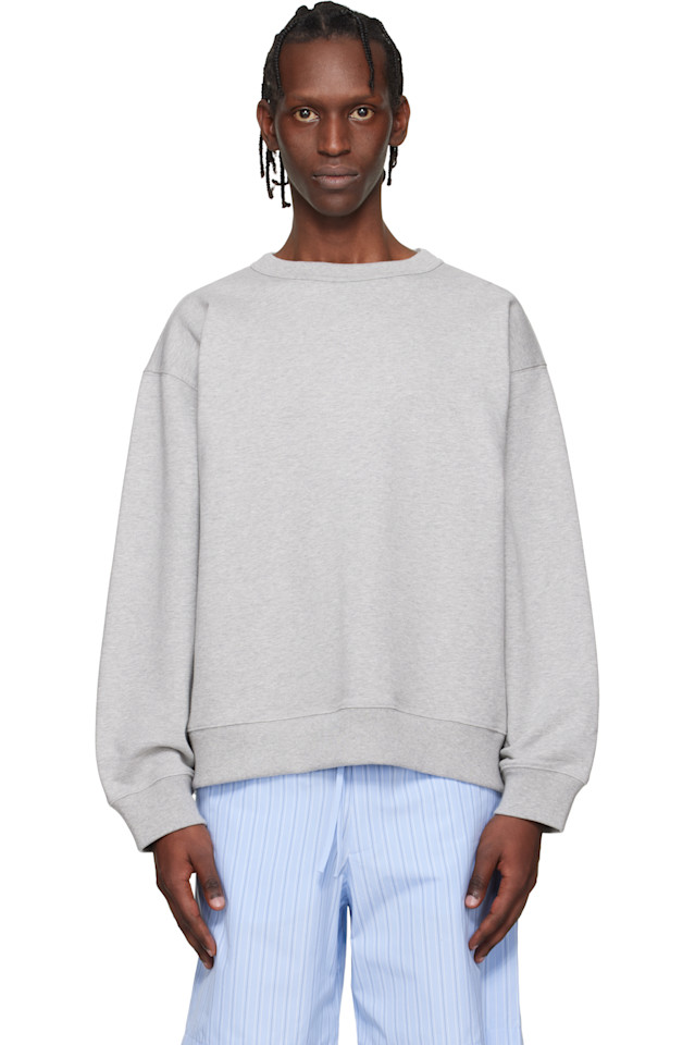 

Dries Van Noten Серая толстовка оверсайз