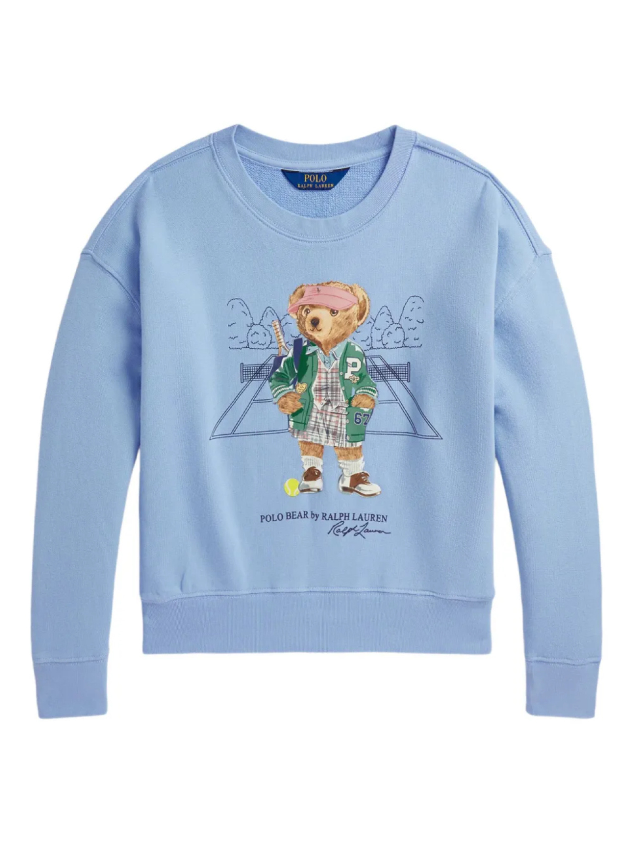 

POLO RALPH LAUREN KIDS толстовка Polo Bear, синий