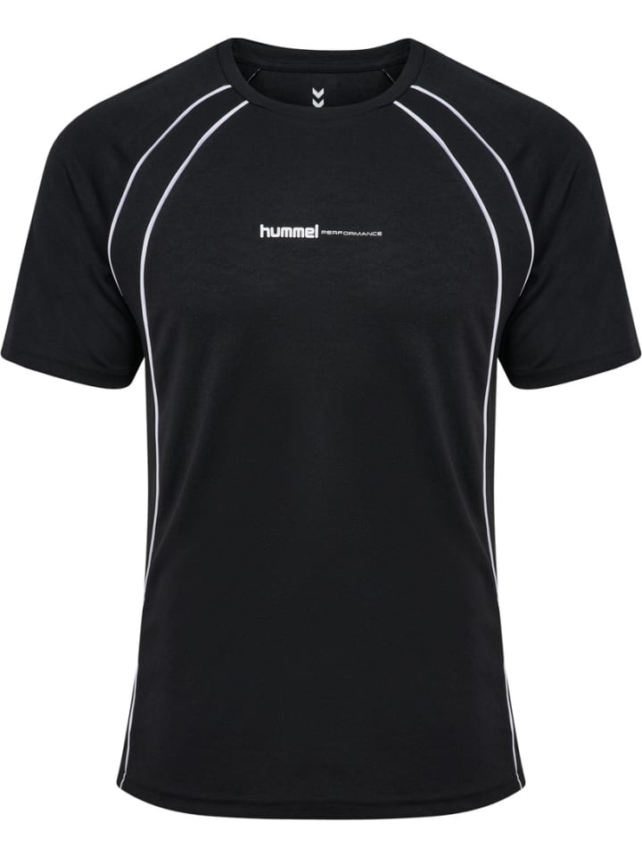 

Hummel Футболка "Pulse Training Print T-Shirt Ss" черного цвета, Черный, Hummel Футболка "Pulse Training Print T-Shirt Ss" черного цвета