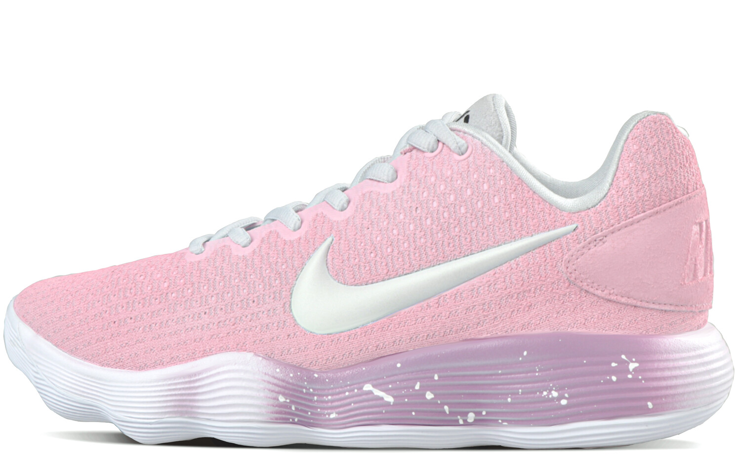 

Баскетбольные кроссовки Hyperdunk 2017 Basketball Shoes Men Low-Top Pink/Purple Nike