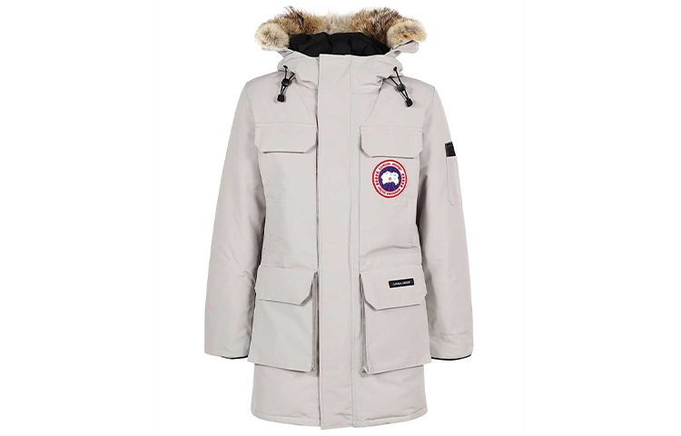 

Пуховик зимний мужской каменный серый Stone Canada Goose, Limestone