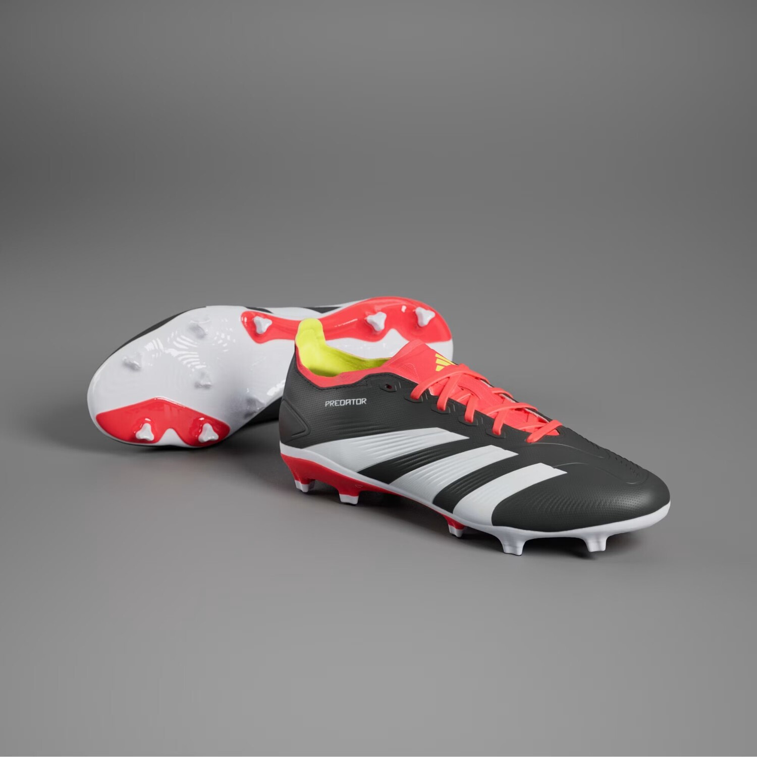

Хищник Лига L ФГ Adidas, цвет Core Black/Cloud White/Solar Red
