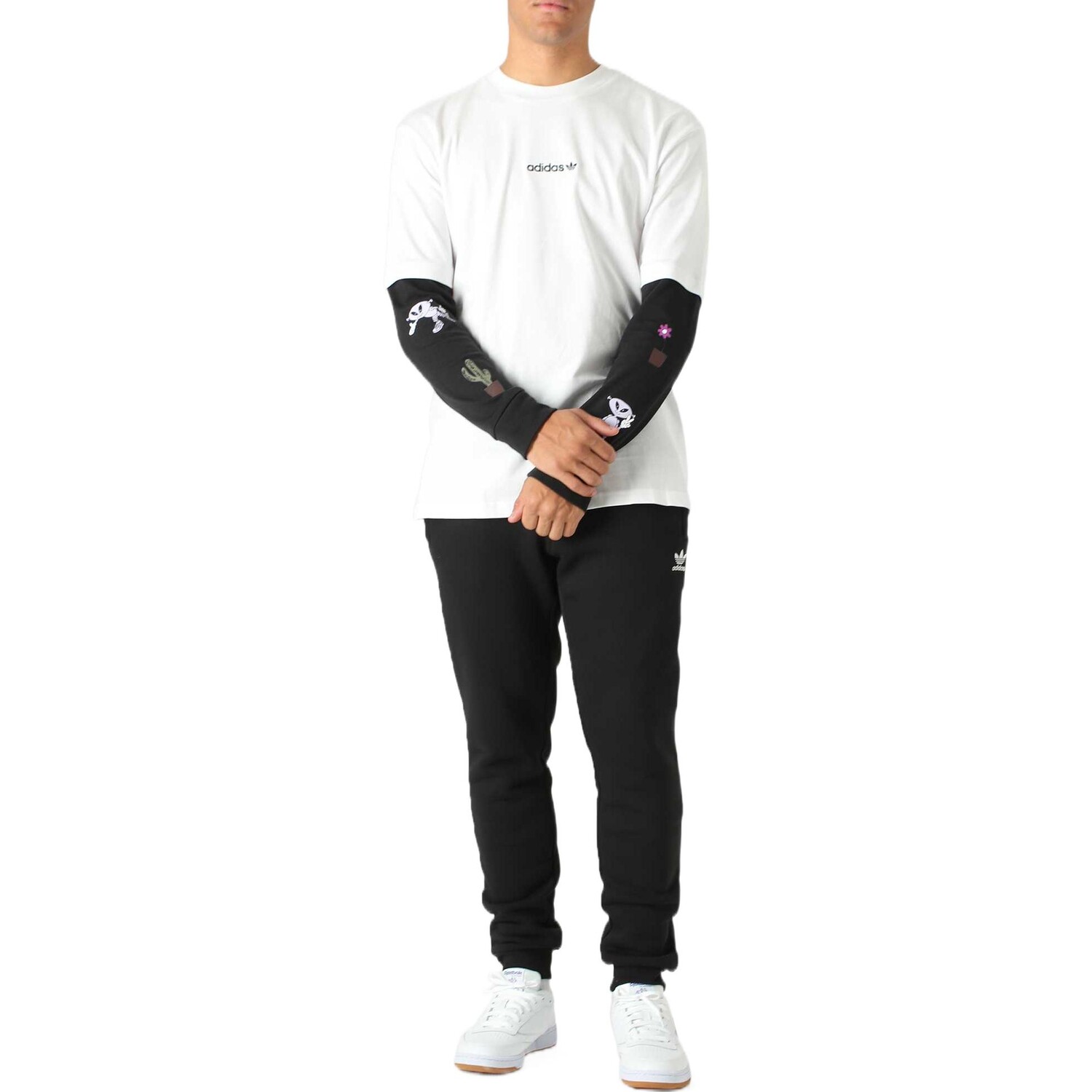 Футболка мужская Trf A33 белая Adidas Originals, белый — фото 3