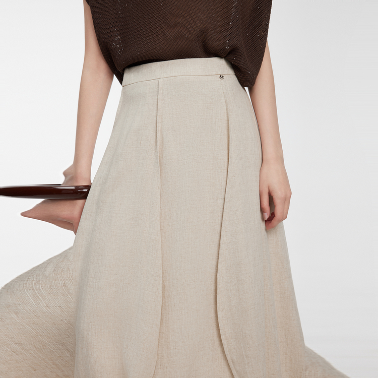 

ELLE Повседневная короткая юбка Women's Apricot