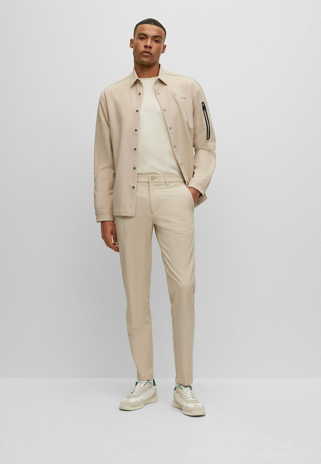 Чиносы Commuter-Slim BOSS, цвет beige nine — фото 2