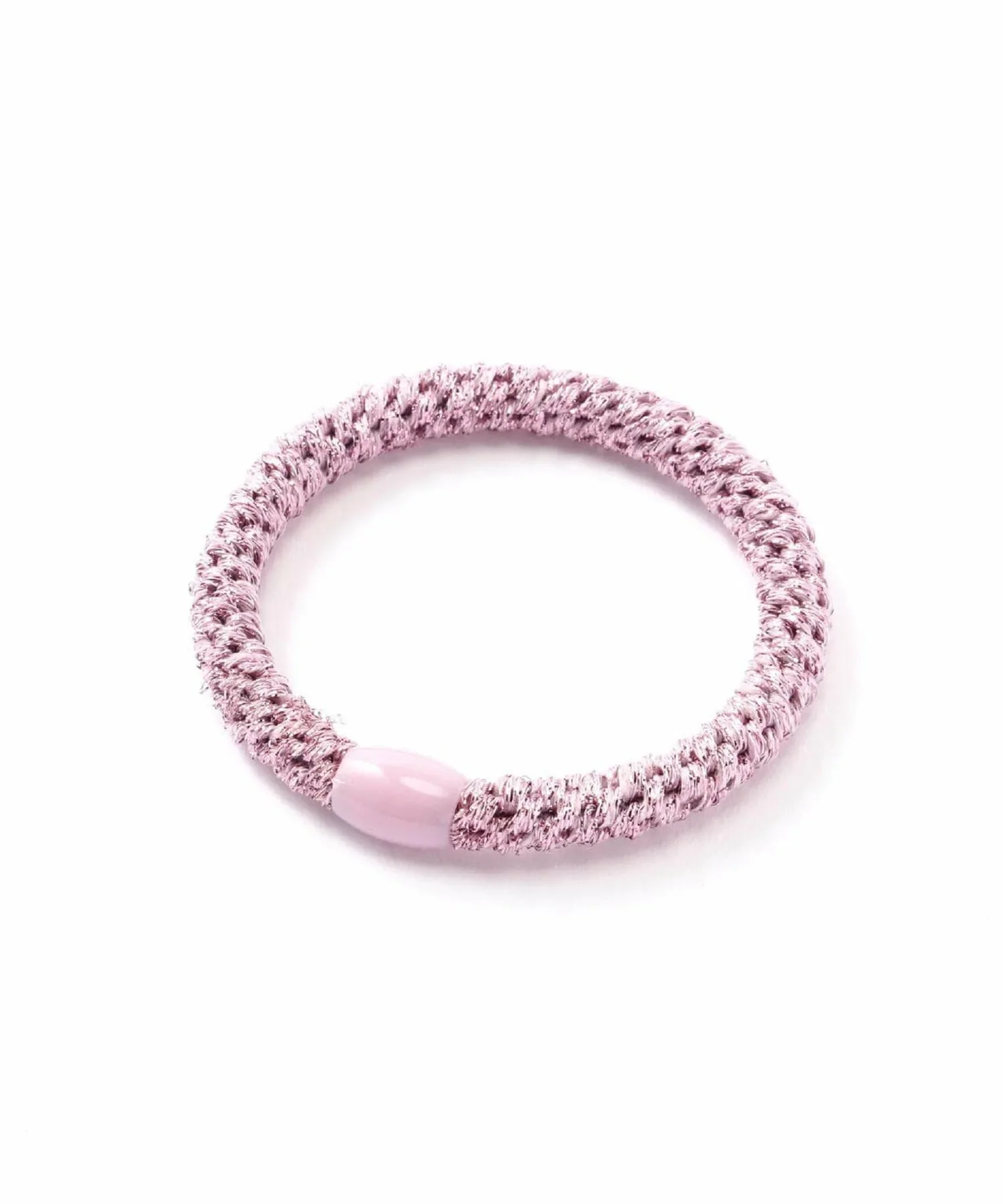 Французская резинка для волос Luex, набор из 15 штук Royal Flash, cream — фото 4