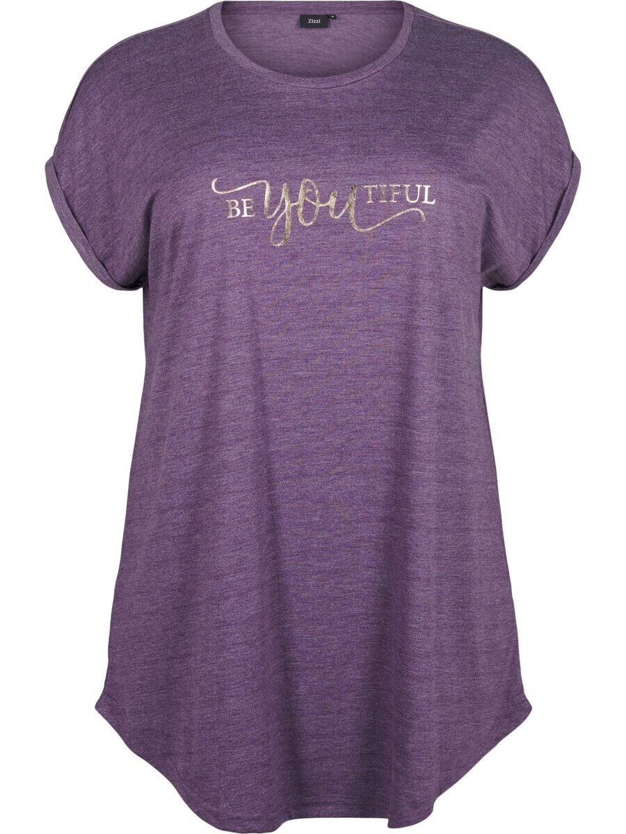 

Футболка Zizzi Shirt Malis, цвет blackberry