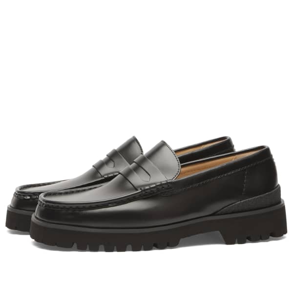 Юконерские лоферы Clarks Originals, черный leather — фото 2