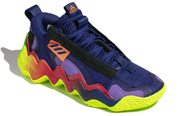 Кроссовки adidas Exhibit B Wear-resistant Non-Slip Purple, фиолетовый — фото 3