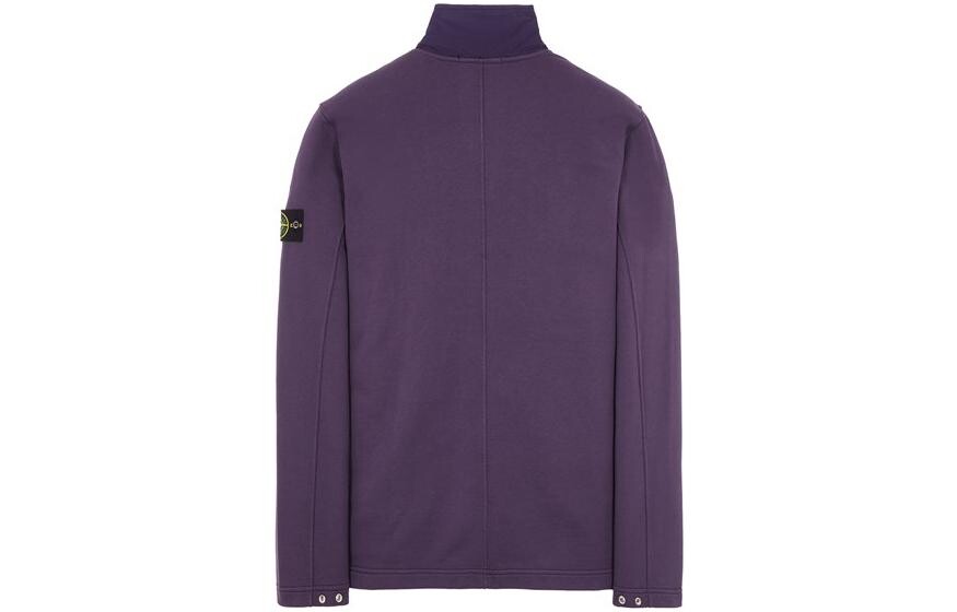 Мужская куртка из смешанной ткани серии HYPE-TC, цвет чернильно-синий Stone Island, синий — фото 2