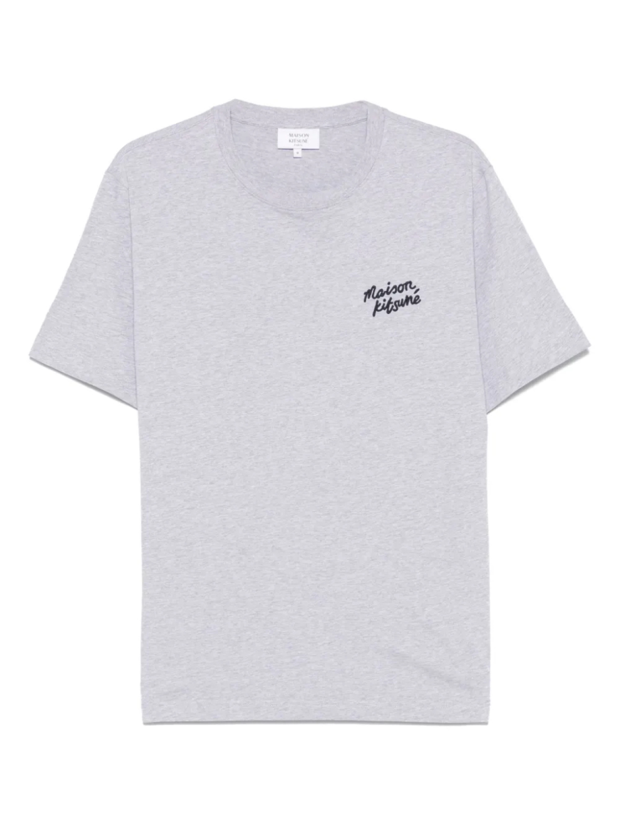

Футболка с надписью «Комфорт» Maison Kitsuné, серый