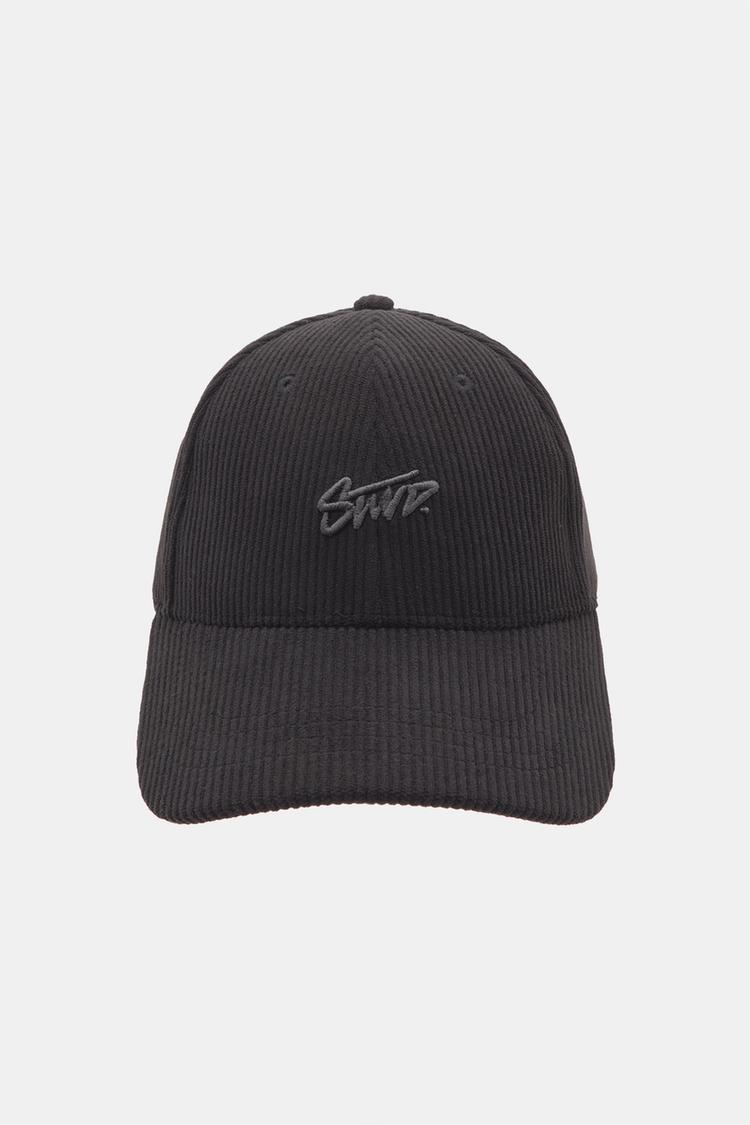 

Вельветовая кепка Stwd Pull And Bear, черный