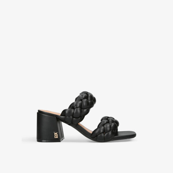 

Мюли Raina на каблуке из плетеной искусственной кожи Kg Kurt Geiger, черный