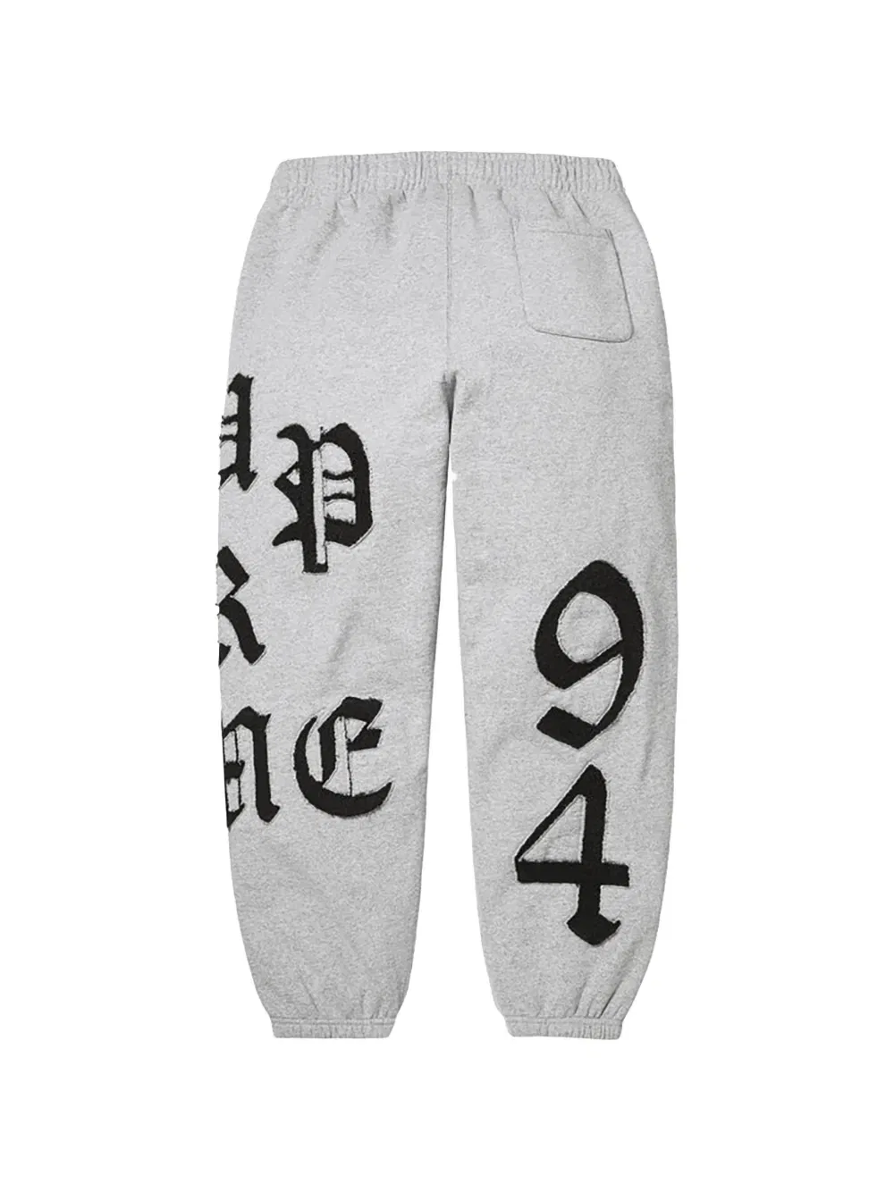 Спортивные брюки с эластичными манжетами Supreme, серый — фото 2