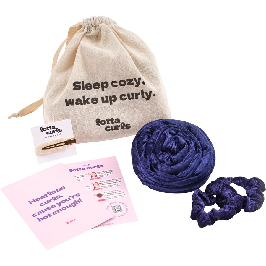 

Резинка для волос lockenband deep blue Lotta Curls, количество 1 шт.