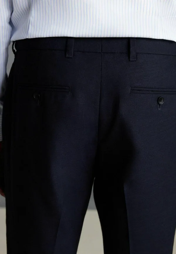 Фирменные брюки с подвижным поясом для костюма Next, Navy Blue