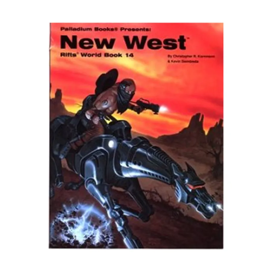 

New West, Rifts - World Books #01 - #15, мягкая обложка