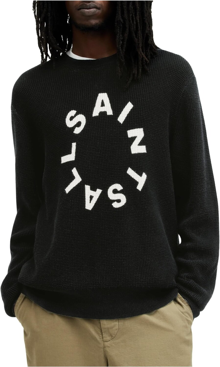 

Свитер AllSaints Petra Crew, черный