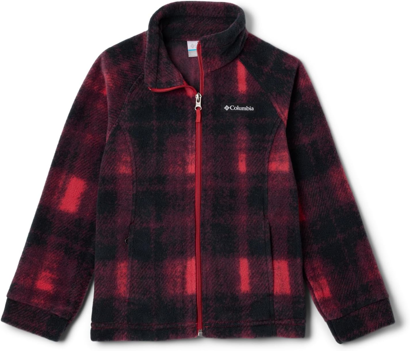 Columbia Youth Girls Benton Springs II Printed Fleece, Daredevil Omblur Tonal — фото 4
