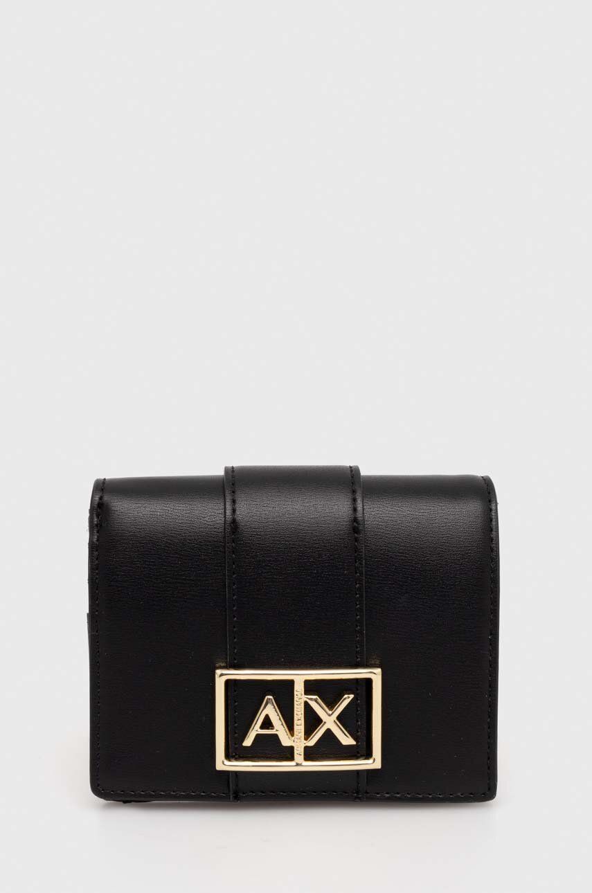 

Кошелек Армани Биржа Armani Exchange, черный