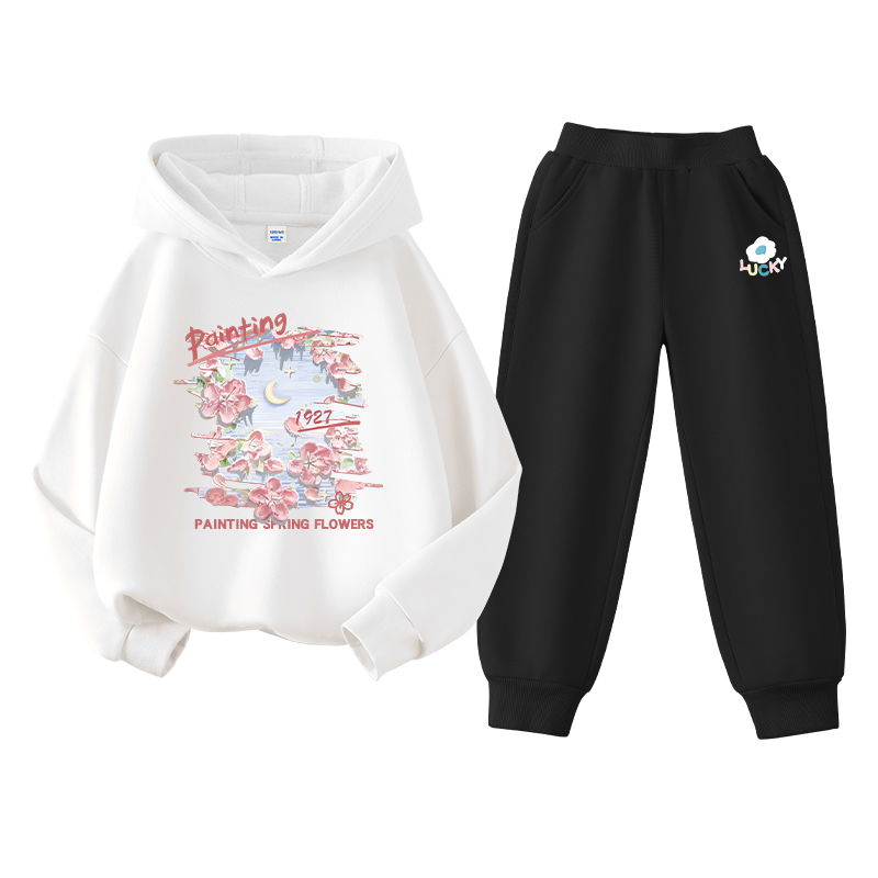 Warrior Casual Sportswear Детская, Светло-фиолетовый/Масляная живопись Сакура-Черный/Счастливый Цветок K — фото 4