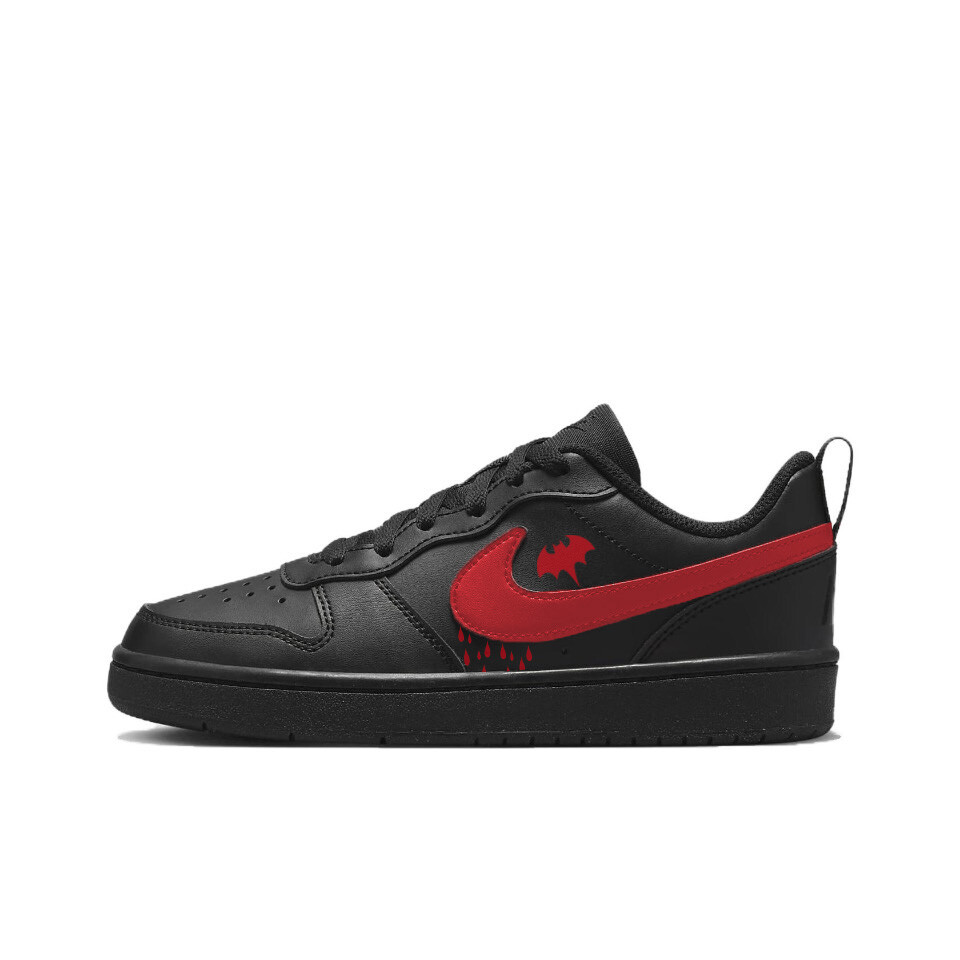 

Обувь для скейтбординга Court Borough для детей, начальная школа Nike, красный/черный
