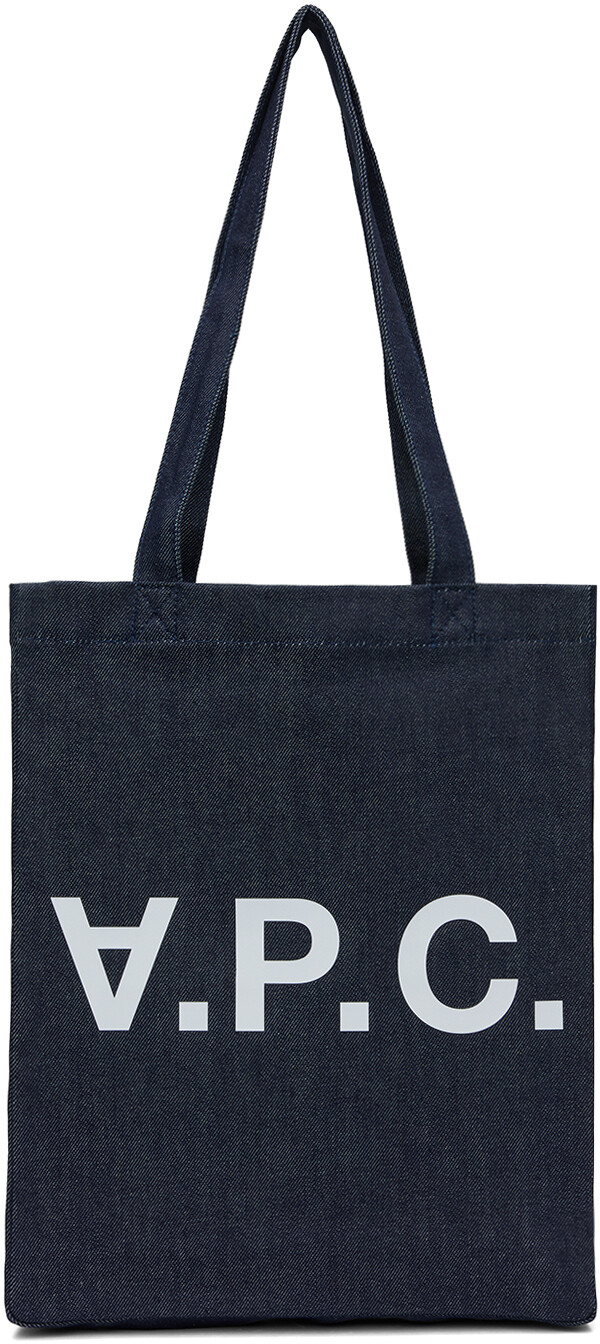 

Сумка-тоут «Лаура» Navy A.P.C., индиго