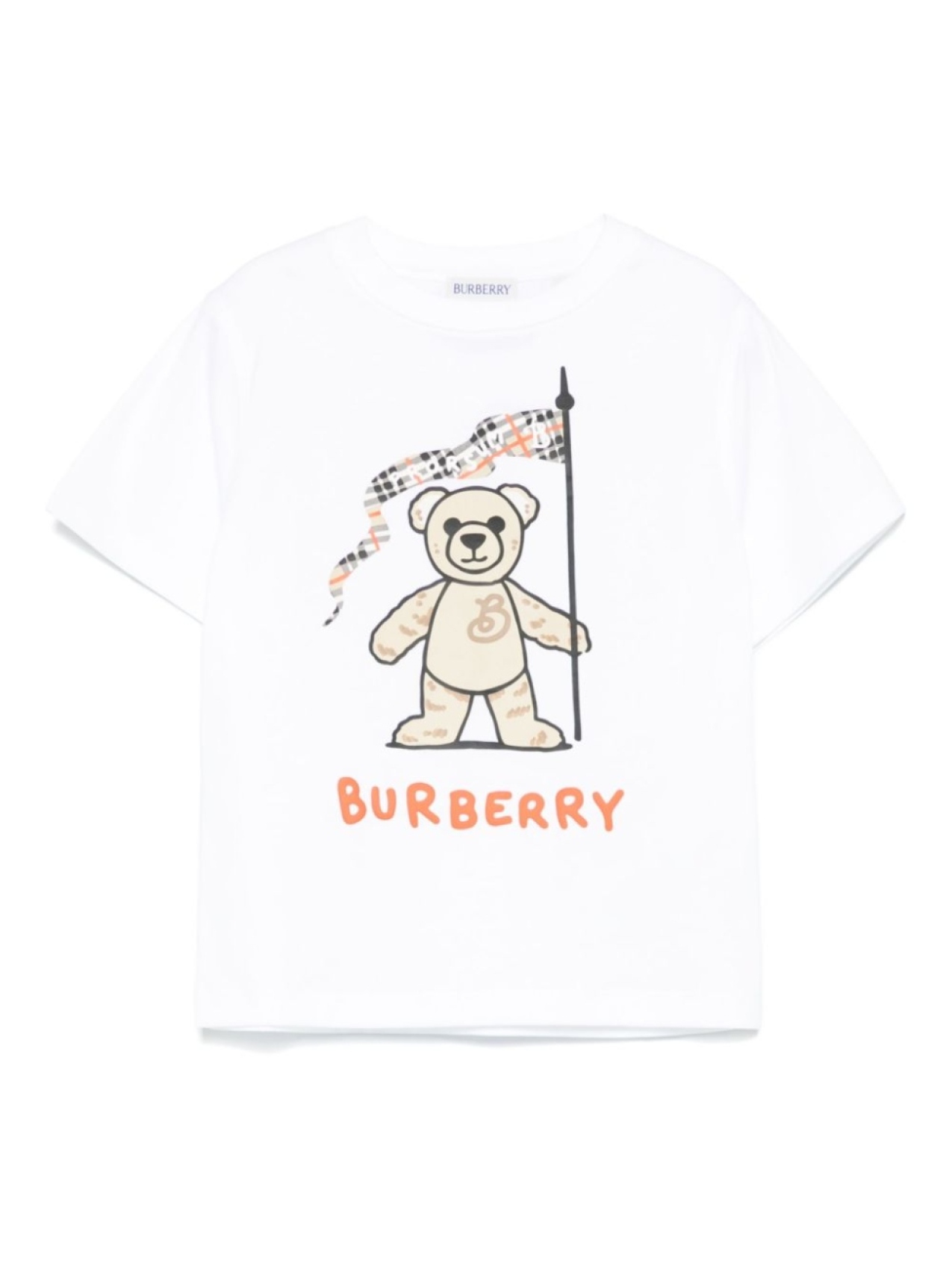 

Burberry Kids футболка Thomas Bear, белый