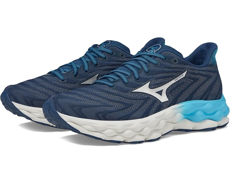 

Кроссовки Mizuno Wave Sky 8, цвет Blue Wng/Teal Silver