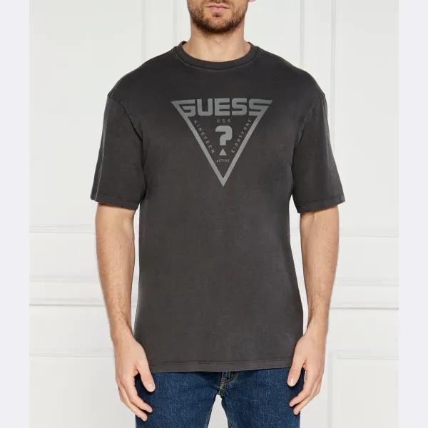 

Футболка Alino стандартного кроя Guess, черный