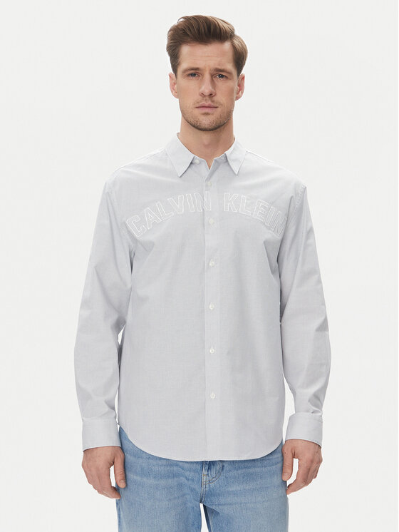 

Рубашка обычного кроя LV04RB119G Calvin Klein Jeans, синий