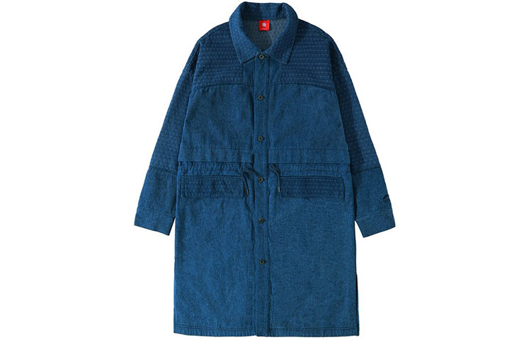 

LiNing Куртка джинсовая мужская синяя, Blue