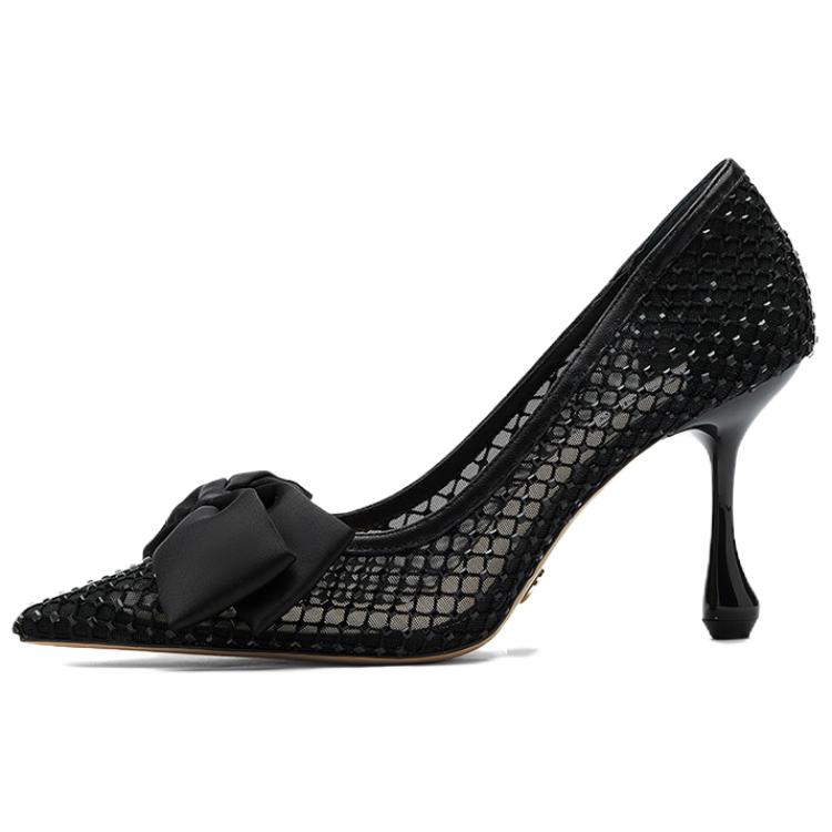 NINE WEST Нестандартные туфли на высоком каблуке 9 см женские абрикос, цвет Apricot — фото 3