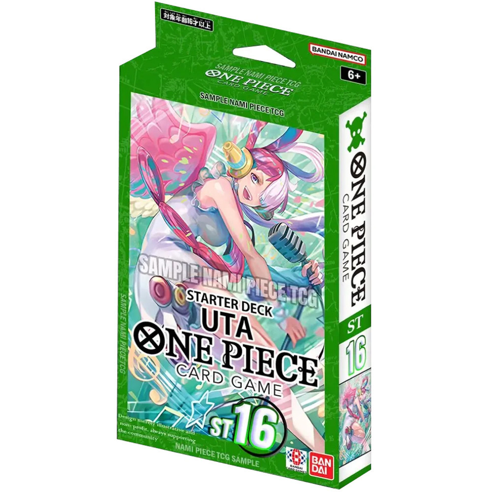 

Карточная игра Bandai One Piece TCG: Green - Uta Starter Deck [ST-16]