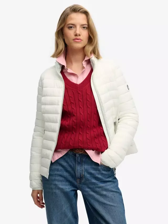 Утепленная куртка Fuji Lite Superdry, Off White