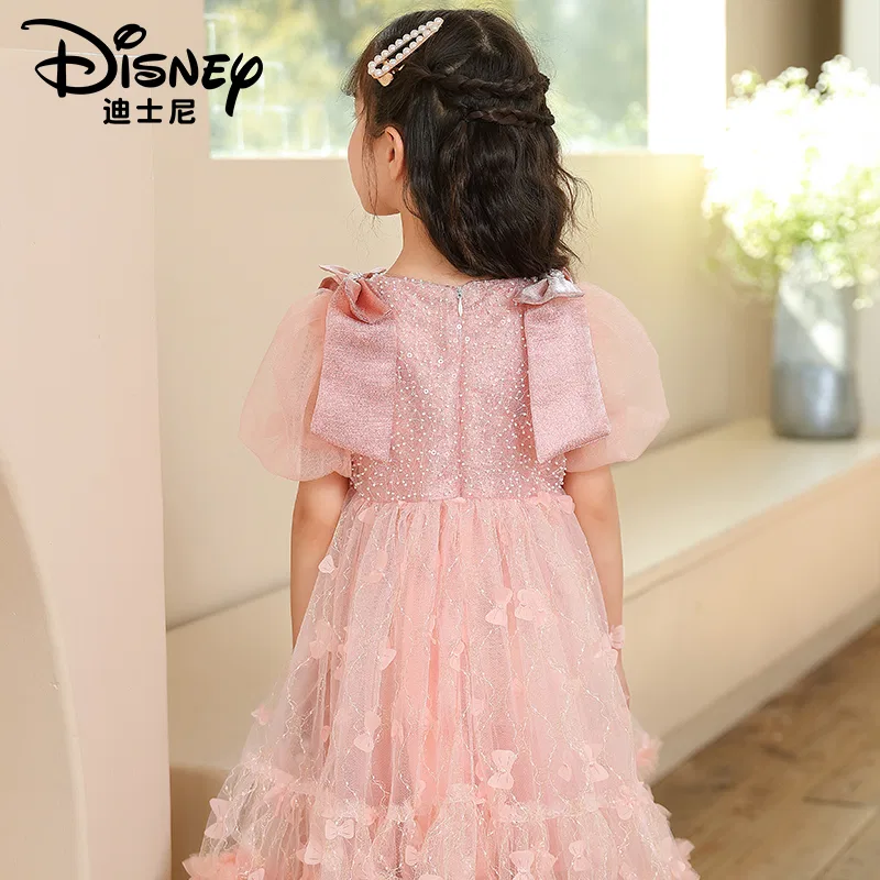 Платье детское crew neck thin mid length Disney, Pink — фото 3