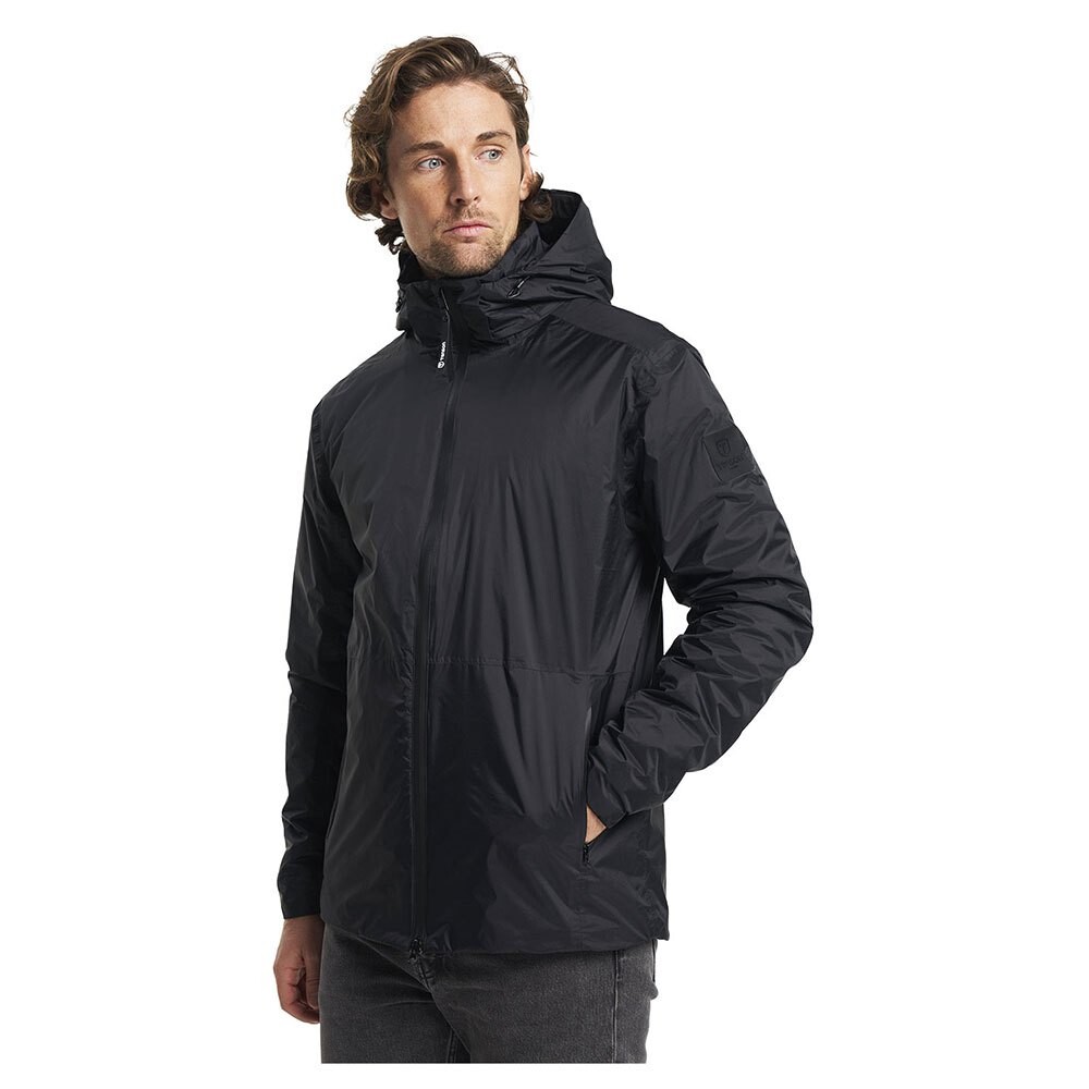 

Спортивная куртка Tenson Transition rain, черный, Серый, Спортивная куртка Tenson Transition rain, черный