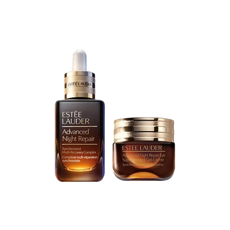 ESTEE LAUDER Набор из двух бутылочек для сыворотки и крема для глаз, 7th Small Brown Bottle Serums 50ml+5th Generation Small Brown Bottle Eye Cream 15ml