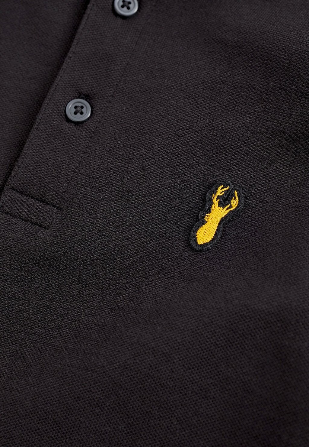 Рубашка-поло SHORT SLEEVE POLO SHIRT Next, цвет black — фото 3