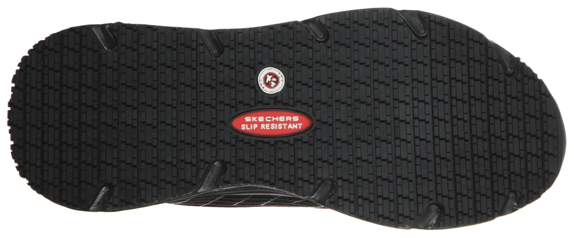 Рабочая обувь Skechers "MAX CUSHIONING ELITE SR", обувь на шнуровке для общественного питания, пригодна для машинной стирки, черный — фото 2