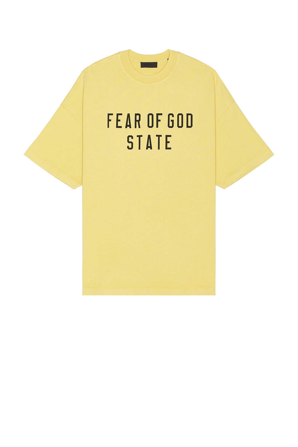 

Тяжелая футболка с круглым вырезом Fear Of God Essentials, оранжевый