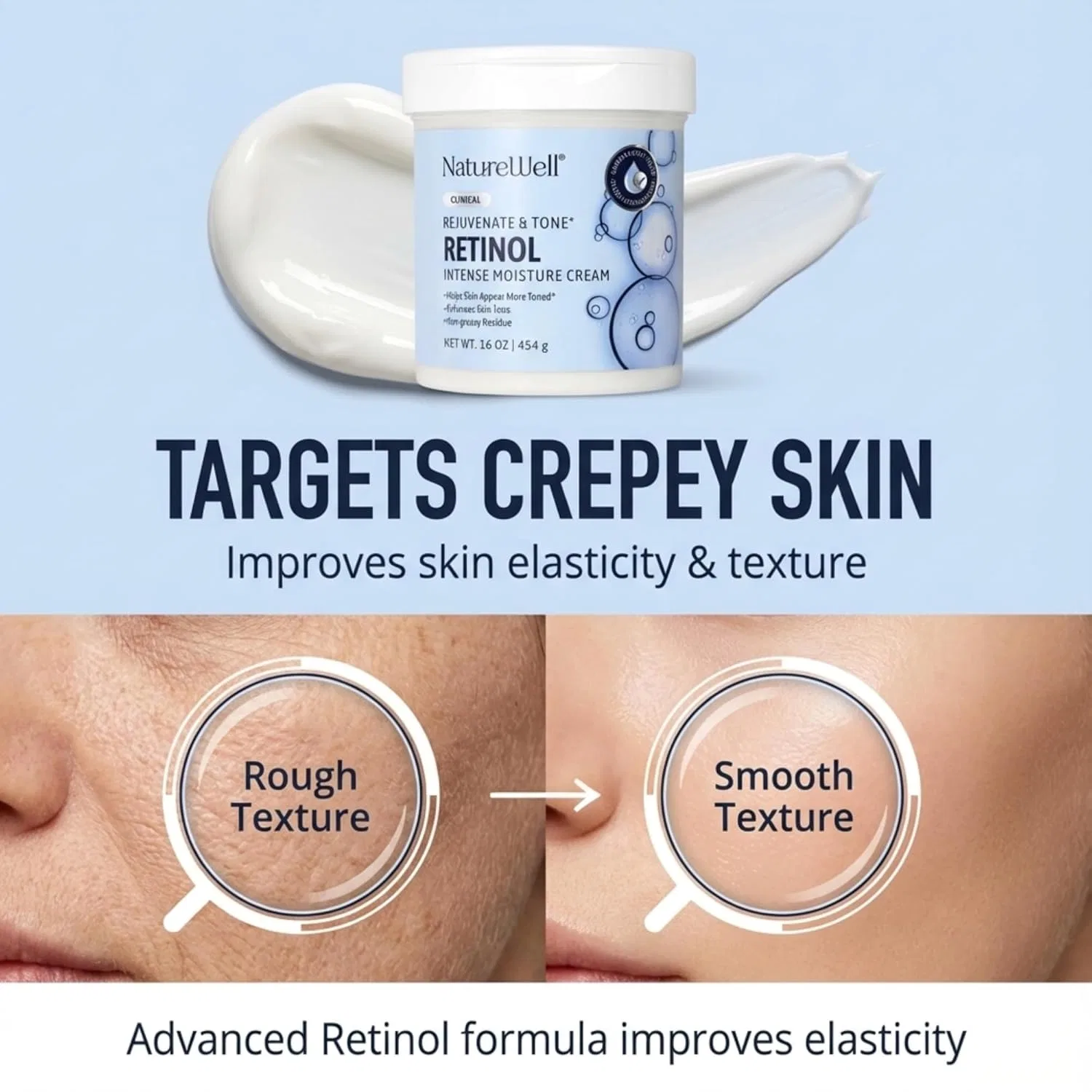 Крем для лица SPF NATURE WELL Увлажняющий с ретинолом «Clinical.0 Retinol Advanced Moisture» от — фото 3