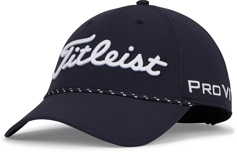 

Мужская кепка для гольфа Titleist Tour Breezer, темно-синий/белый