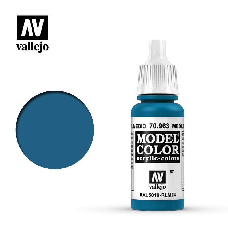 

Миниатюра Vallejo Vallejo Model Color Paint: Medium Blue