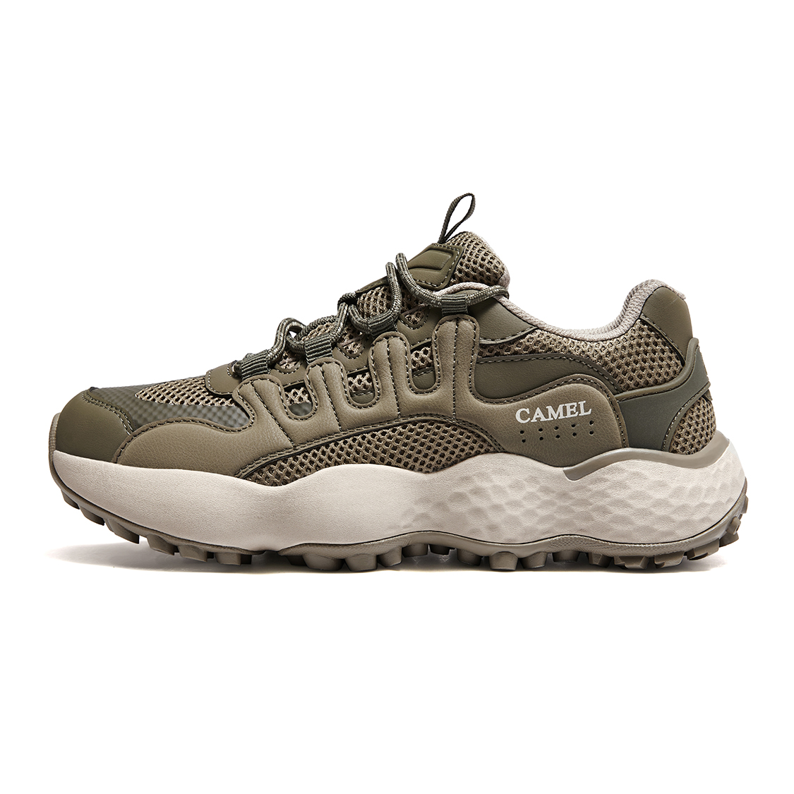 

Легкие повседневные низкие кроссовки Peanut Shoe Rebound для мужчин CAMEL, White/Black