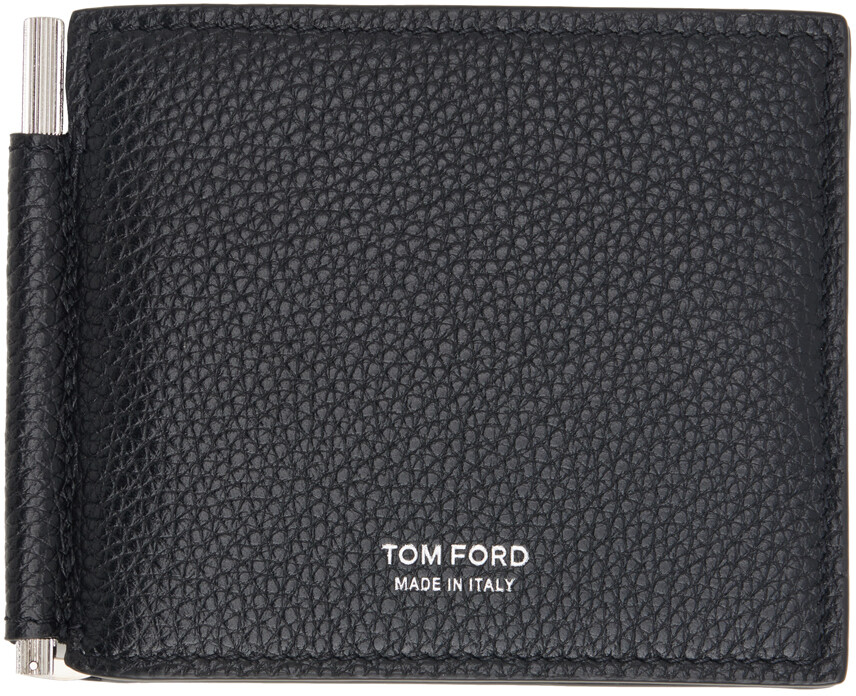

Кошелек с зажимом для денег из мягкой зернистой кожи TOM FORD