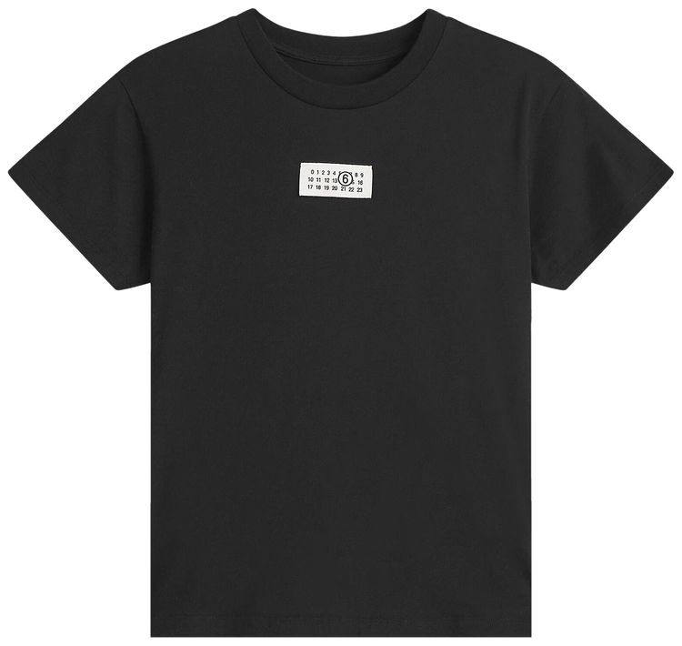 Футболка MM6 Maison Margiela, черный
