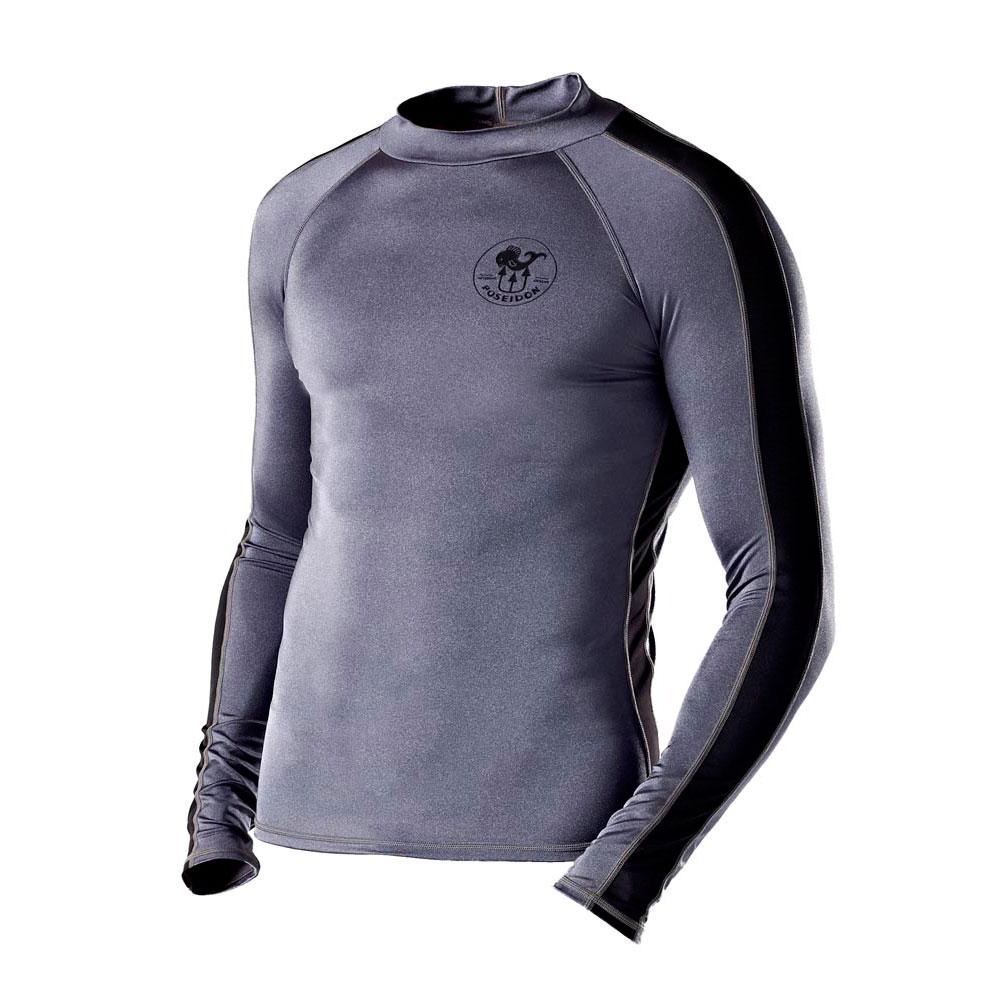 

Футболка с длинным рукавом Poseidon Rash Guard Woman, серый